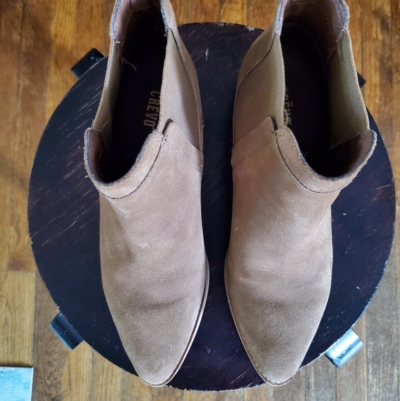 Crevo suede chestnut Chelsea boot - Picture 3 of 10